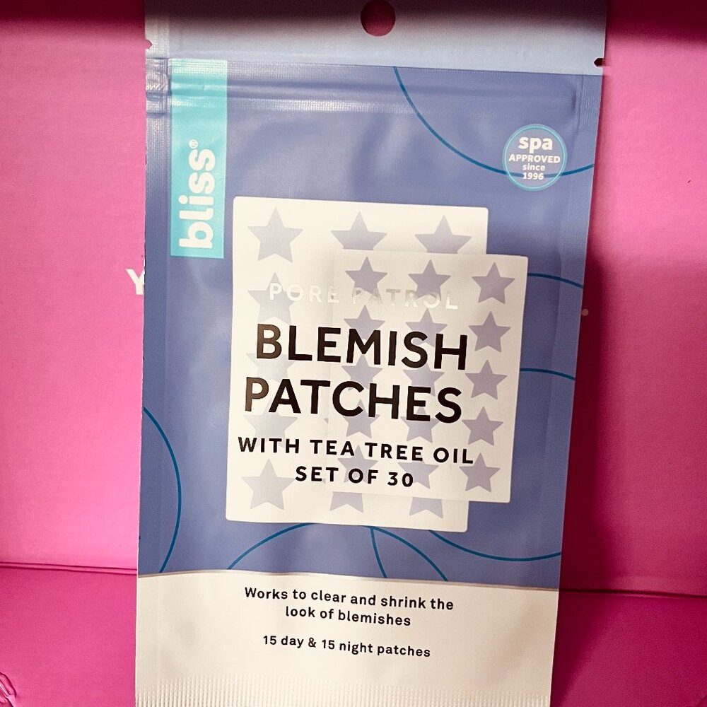 Bliss Pore Patrol Blemish Patches with Tea Tree Oil Set of 30